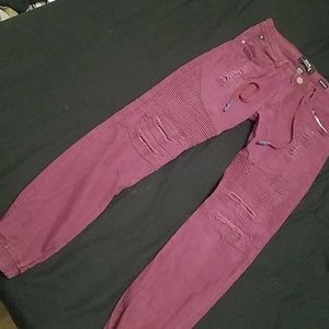 Sevel souls maroon joggers